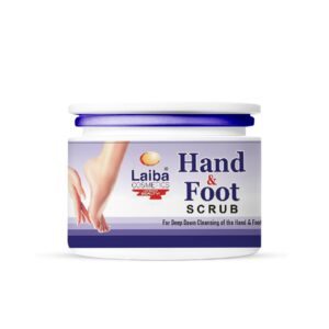 laiba hand & foot scrub deep exfoliating scrub for soft