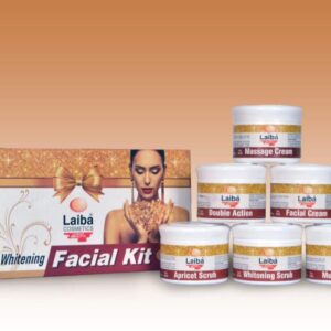laiba complete facial kit 5 step salon facial kit for glowing skin at home